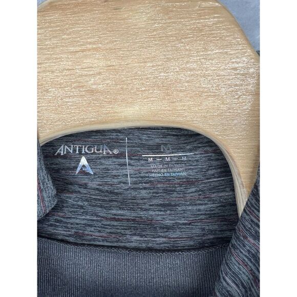 Antigua Select Long Sleeve 1/4 Zip Pullover Gray Women's M NWT‎ - Picture 4 of 6